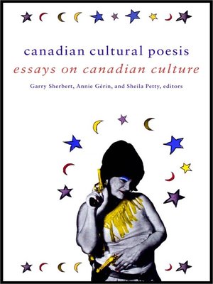 cover image of Canadian Cultural Poesis
